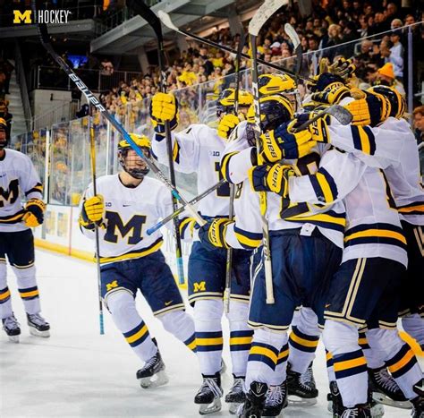 Michigan wolverines hockey - Looking to break through this Notre Dame defense will be a quintet of capable scorers for Michigan led by T.J. Hughes (8G, 12A) with 20 points, and the “old man” of the group, junior Dylan ...